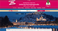 Desktop Screenshot of haunsperg.hostel-salzburg.at