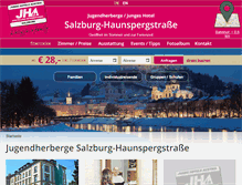 Tablet Screenshot of haunsperg.hostel-salzburg.at